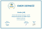 Uzm. Kl. Psk. Nurdan Çelik Klinik Psikolog sertifikası