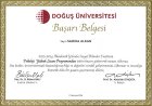 Uzm. Psk. Sadıka Alkan Abdullahoğlu Psikoloji sertifikası