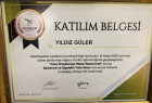 Dyt. Yıldız Güler Diyetisyen sertifikası