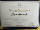 Uzm. Kl. Psk. Yeşim Hamurabi Psikoloji sertifikası