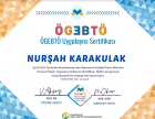 Dil ve Konuşma Terapisti Nurşah Karakulak Dil Konuşma Bozuklukları sertifikası