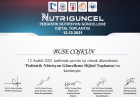 Dyt. Buse Coşkun Diyetisyen sertifikası