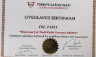 Psk. Filiz Tatlı Psikoloji sertifikası
