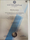 Dyt. Melissa Kozul Diyetisyen sertifikası