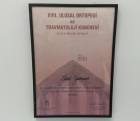 Op. Dr. Ünal Salman Ortopedi ve Travmatoloji sertifikası