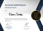 Psk. Cansu Sarıtaş Psikoloji sertifikası