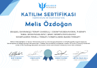 Psk. Melis Özdoğan Psikoloji sertifikası