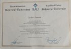 Fzt. Ceylan Yaman Fizyoterapi sertifikası