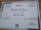 Aile Danışmanı Merve Çiçekler Aile Danışmanı sertifikası