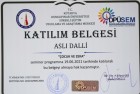 Aile Danışmanı Aslı Dallı Aile Danışmanı sertifikası