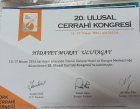 Op. Dr. H. Murat Ulutagay Genel Cerrahi sertifikası