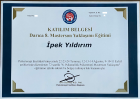 Aile Danışmanı İpek Yıldırım Aile Danışmanı sertifikası