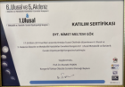 Dyt. Meltem Gök Diyetisyen sertifikası