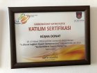 Dyt. Büşra Donat Ergin Diyetisyen sertifikası