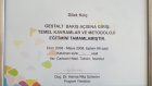 Uzm. Psk. Dilek Kılıç Psikoloji sertifikası