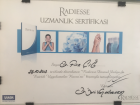 Uzm. Dr. Filiz Altıoğlu Çığ Dermatoloji sertifikası