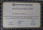 Uzm. Kl. Psk. Mehmet Arseven Psikoloji sertifikası