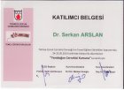 Doç. Dr. Serkan Arslan Çocuk Cerrahisi sertifikası