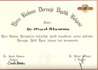 Op. Dr. Murat Ataseven Plastik Rekonstrüktif ve Estetik Cerrahi sertifikası