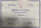Uzm. Kl. Psk. Miraç Özkan Psikoloji sertifikası