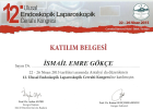 Op. Dr. İsmail Emre Gökce Genel Cerrahi sertifikası