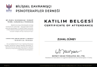 Uzm. Psk. Dan. Zuhal Güney Psikolojik Danışman sertifikası