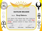 Uzm. Kl. Psk. Erdim Hasip Hakverir Psikoloji sertifikası