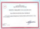 Op. Dr. Rumeysa Kevser Liman Genel Cerrahi sertifikası