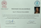 Uzm. Dr. Münevver Fatma Şaşmaz Fiziksel Tıp ve Rehabilitasyon sertifikası
