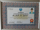 Uzm. Dr. Mutlu Ece İşgüzar Akupunktur sertifikası