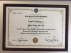 Prof. Dr. Nejat Bora Sayan Diş Hekimi sertifikası