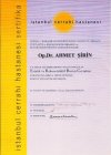 Op. Dr. Ahmet Şirin Kulak Burun Boğaz hastalıkları - KBB sertifikası