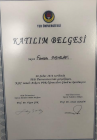 Psk. Dan. Farnaz Başarır Aşrafi Psikolojik Danışman sertifikası