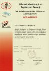 Uzm. Dr. Bilgehan Biçer Fiziksel Tıp ve Rehabilitasyon sertifikası