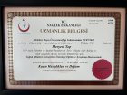 Op. Dr. Meryem Top Kadın Hastalıkları ve Doğum sertifikası