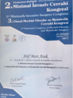 Op. Dr. Mert Atak Genel Cerrahi sertifikası
