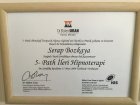Psk. Dan. Serap Bozkaya Psikoloji sertifikası