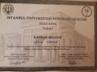 Uzm. Kl. Psk. Esra Yavuz Psikoloji sertifikası