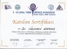 Doç. Dr. Süleyman Eserdağ Kadın Hastalıkları ve Doğum sertifikası