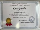 Op. Dr. Erol Bahtiyar Kalp Damar Cerrahisi sertifikası