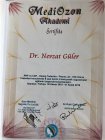 Dr. Nevzat Güler Medikal Estetik Tıp Doktoru sertifikası