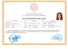 Uzm. Psk. Dan. İrem Türkcan Psikolojik Danışman sertifikası