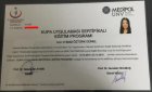 Dr. Betül Öztürk Günel Geleneksel ve Tamamlayıcı Tıp sertifikası