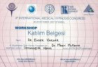 Uzm.Dr. Ender Vardar Psikoloji sertifikası