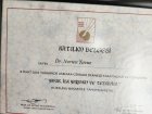 Op. Dr. Nurten Yavuz Plastik Rekonstrüktif ve Estetik Cerrahi sertifikası