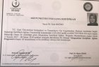 Uzm. Dr. Esin Doğru Geleneksel ve Tamamlayıcı Tıp sertifikası