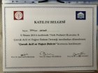 Uzm. Dr. Harun Gezer Çocuk Sağlığı ve Hastalıkları sertifikası
