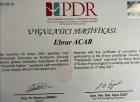 Psk. Dan. Ebrar Acar Psikolojik Danışman sertifikası