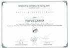 Op. Dr. Mehmet Yavuz Çapan Genel Cerrahi sertifikası