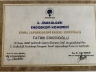 Doç. Dr. Fatma Eskicioğlu Kadın Hastalıkları ve Doğum sertifikası
